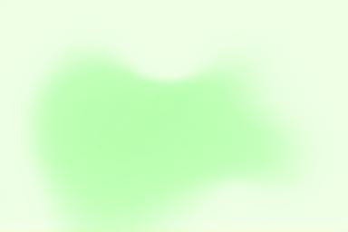 Abstract green swirl shape