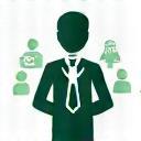 Icon representing HR professional