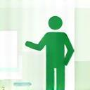 Icon representing evaluation and refinement