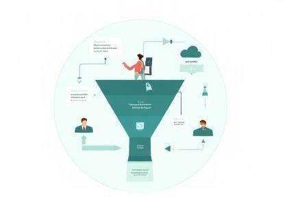 Illustration of a streamlined hiring pipeline